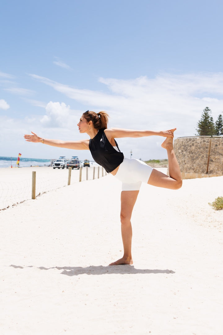 Noir SupportFlex Yoga Top